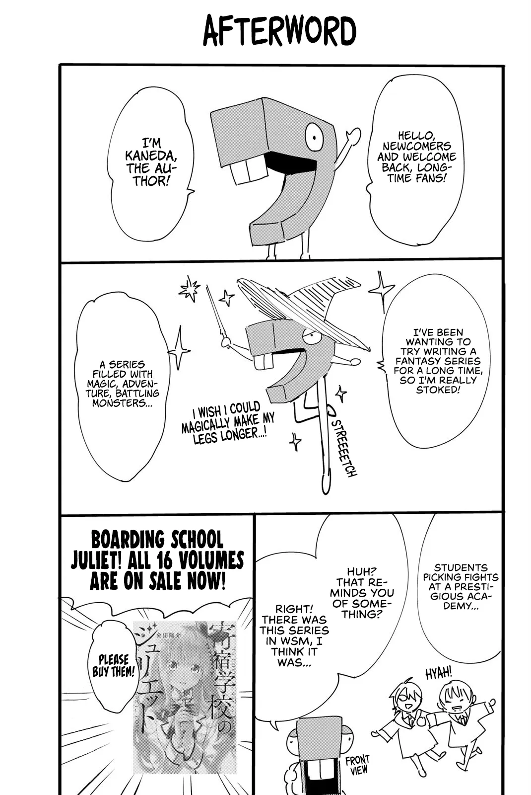 The Classroom of a Black Cat and a Witch Chapter 4.5 page 14 - 