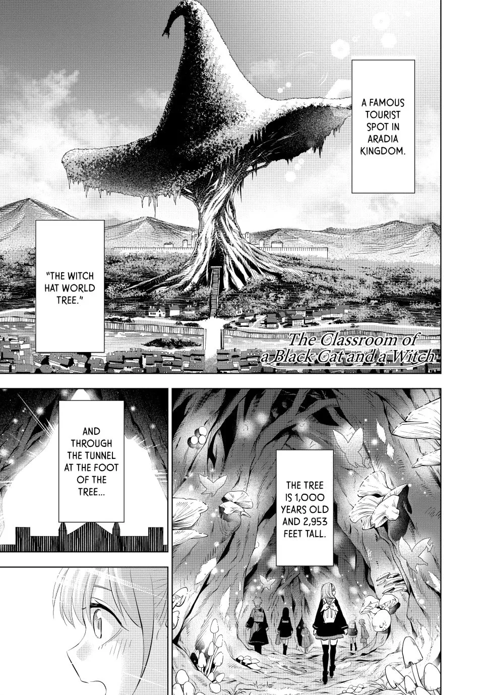 The Classroom of a Black Cat and a Witch Chapter 4 page 1 - 
