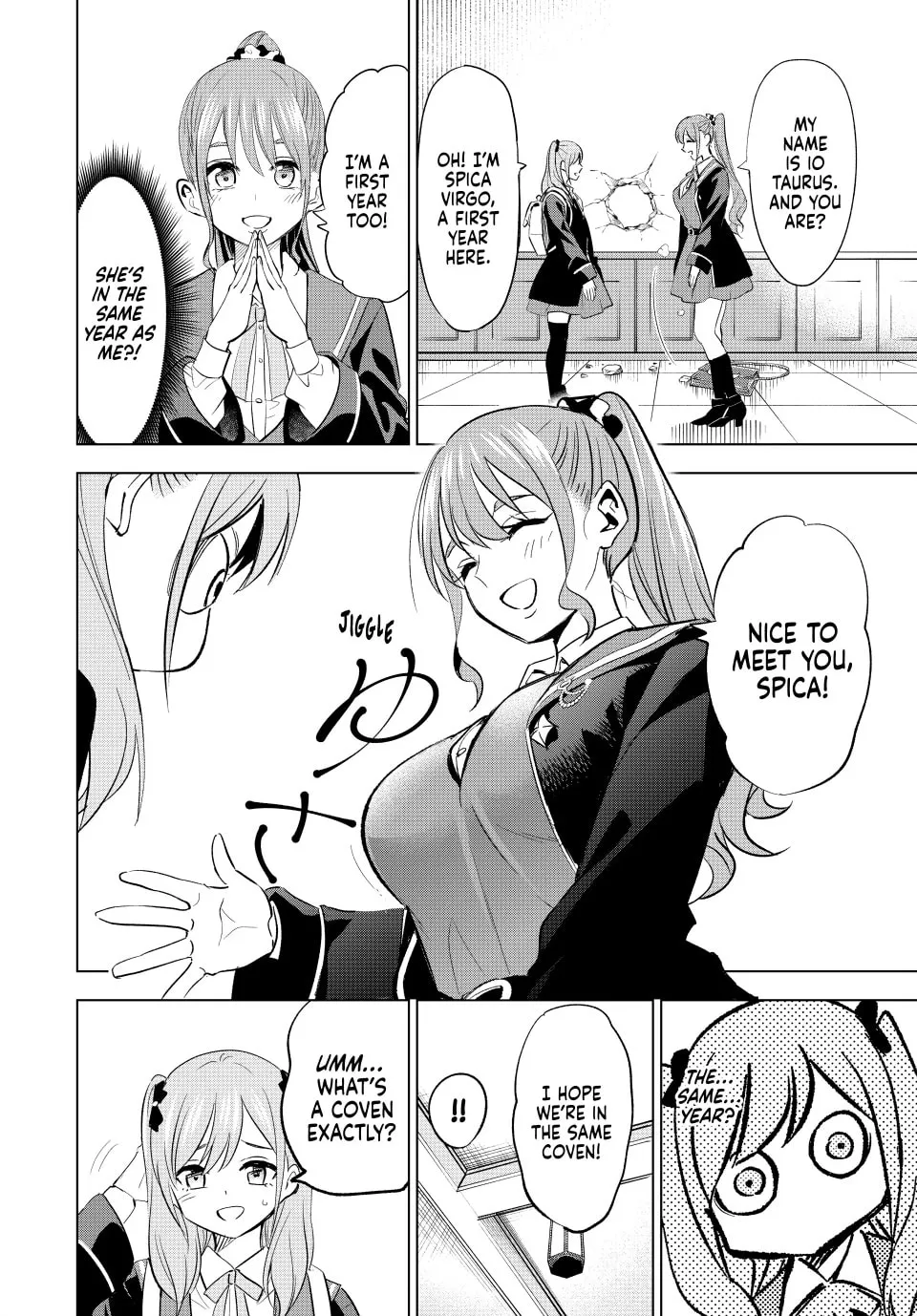 The Classroom of a Black Cat and a Witch Chapter 4 page 13 - 