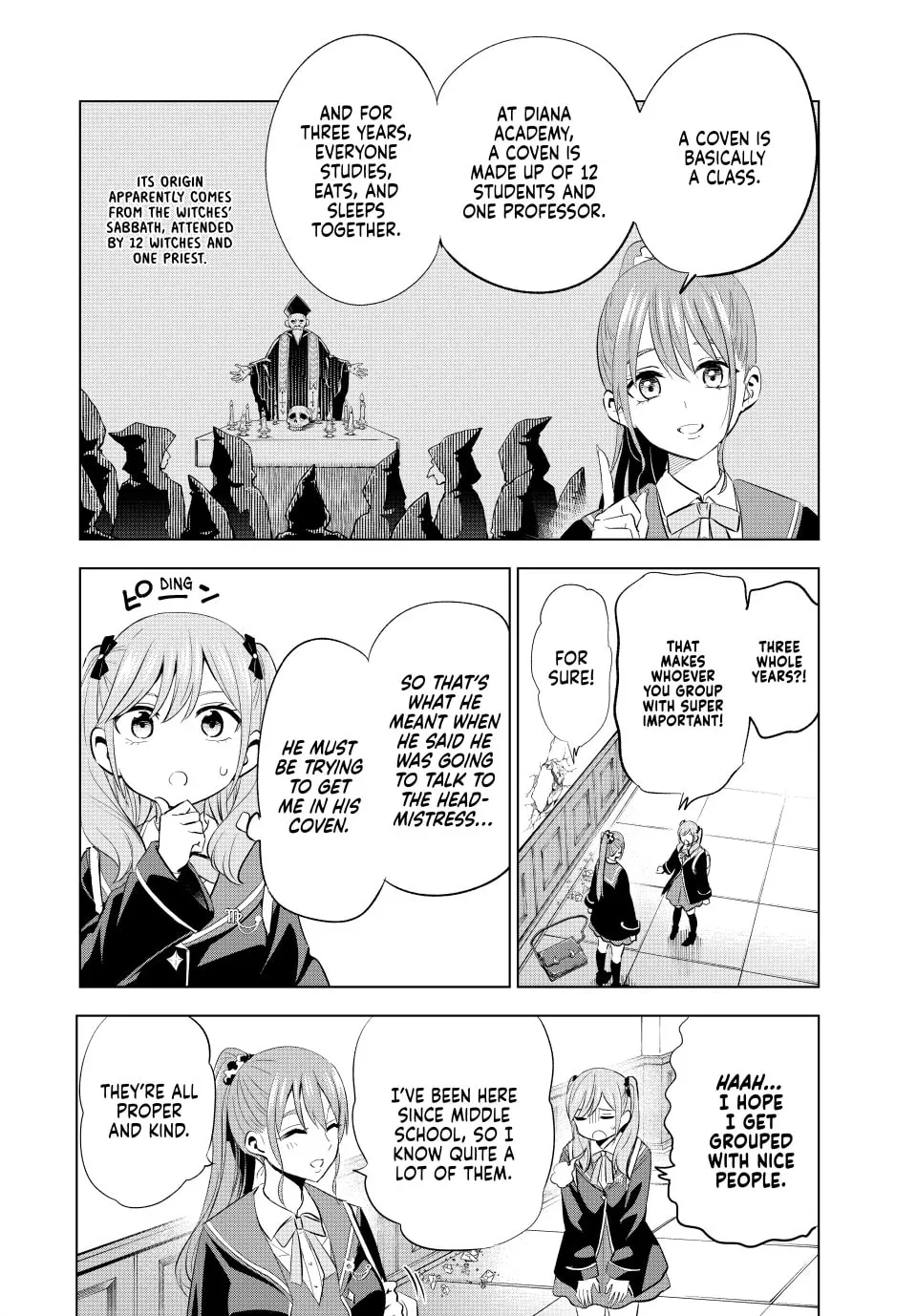 The Classroom of a Black Cat and a Witch Chapter 4 page 14 - 