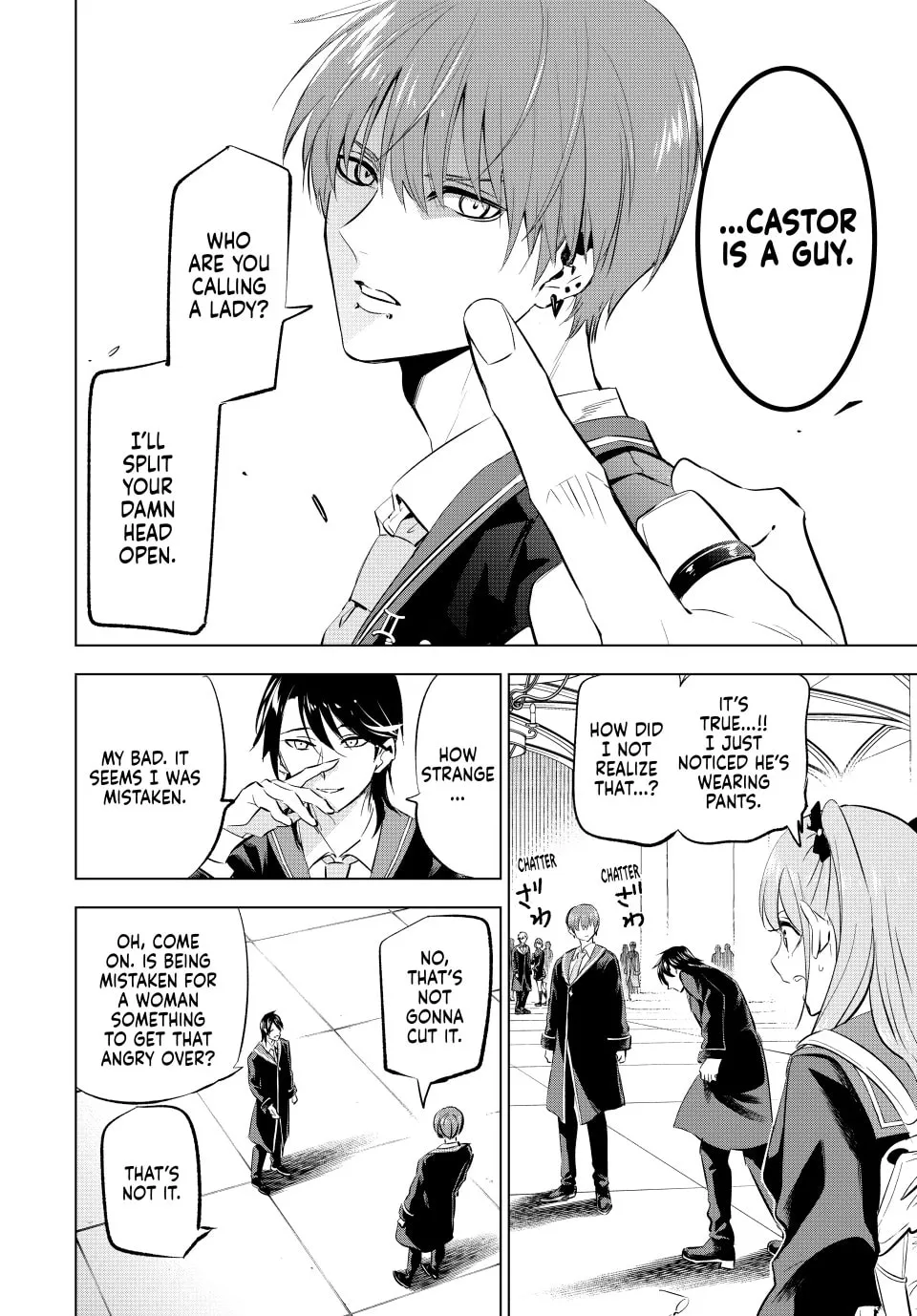 The Classroom of a Black Cat and a Witch Chapter 4 page 19 - 
