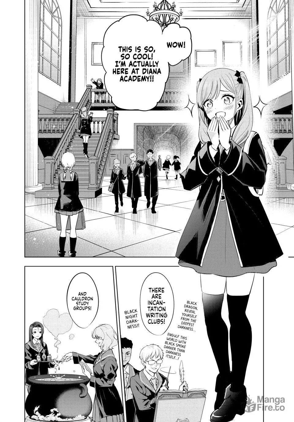 The Classroom of a Black Cat and a Witch Chapter 4 page 3 - 