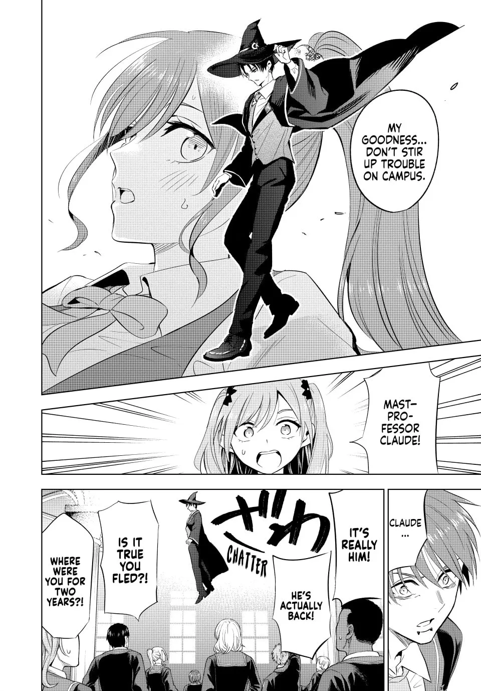 The Classroom of a Black Cat and a Witch Chapter 4 page 34 - 