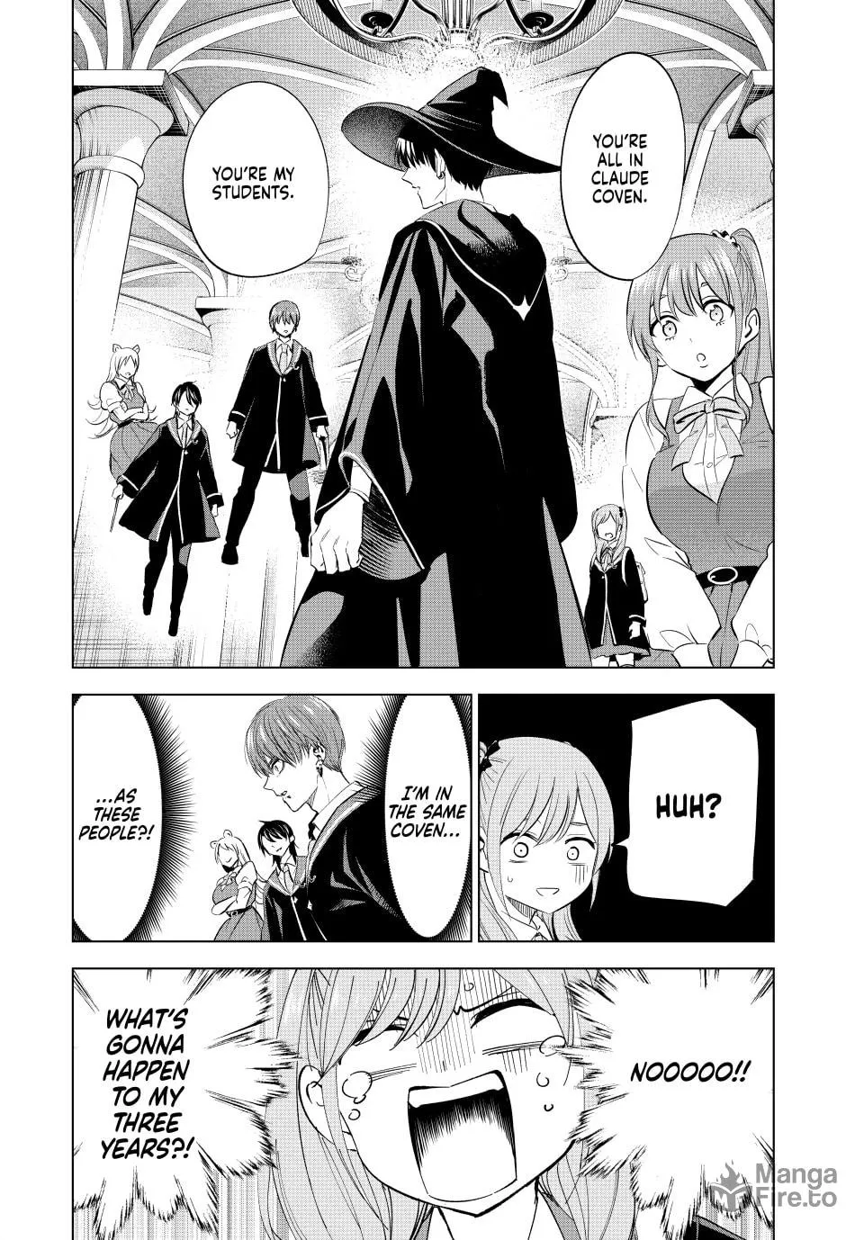 The Classroom of a Black Cat and a Witch Chapter 4 page 36 - 