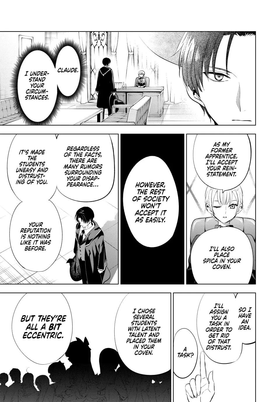 The Classroom of a Black Cat and a Witch Chapter 4 page 37 - 