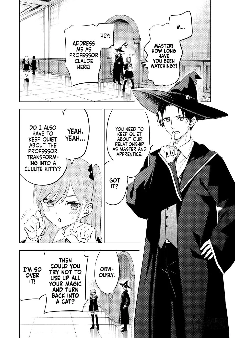 The Classroom of a Black Cat and a Witch Chapter 4 page 5 - 