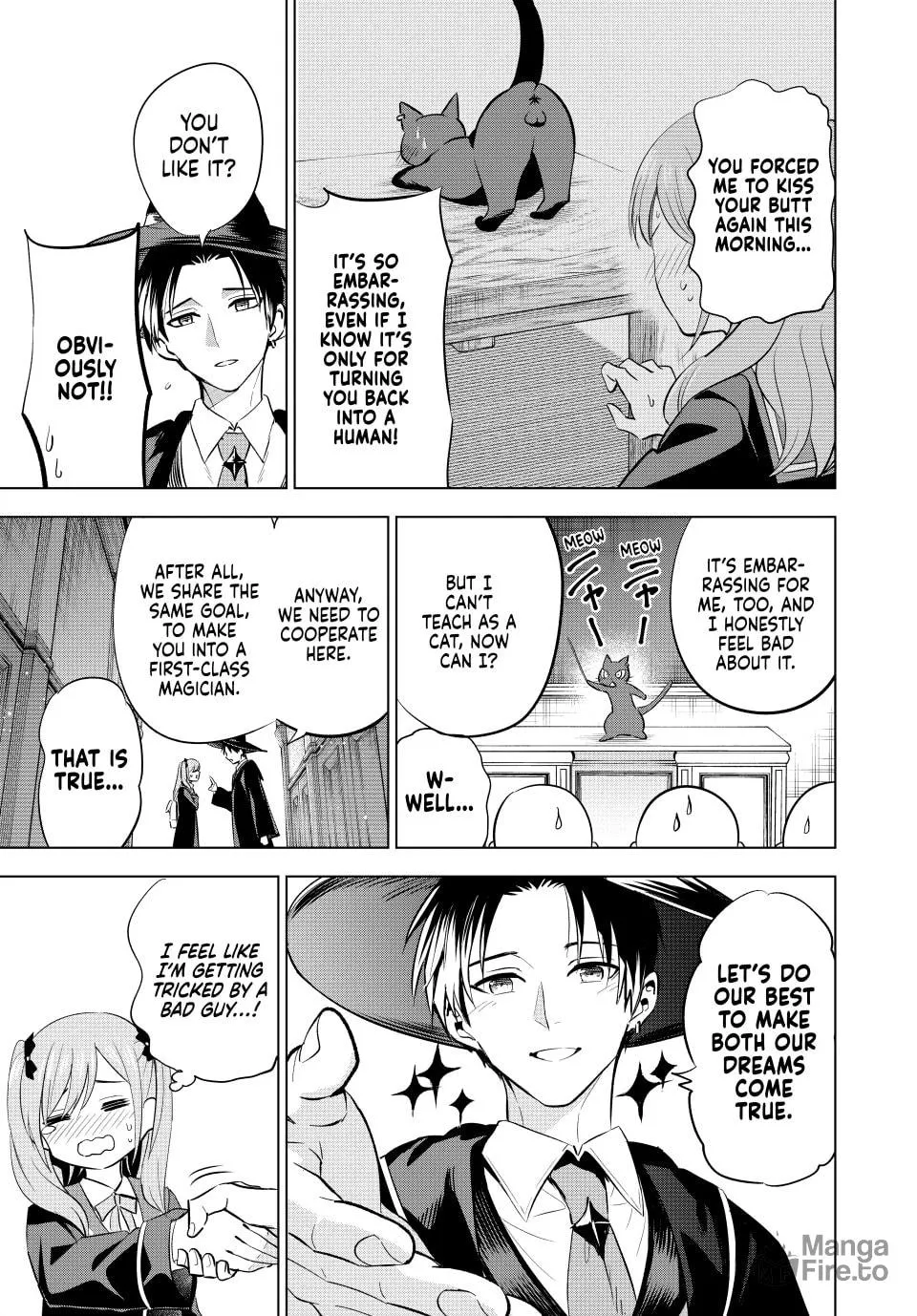 The Classroom of a Black Cat and a Witch Chapter 4 page 6 - 