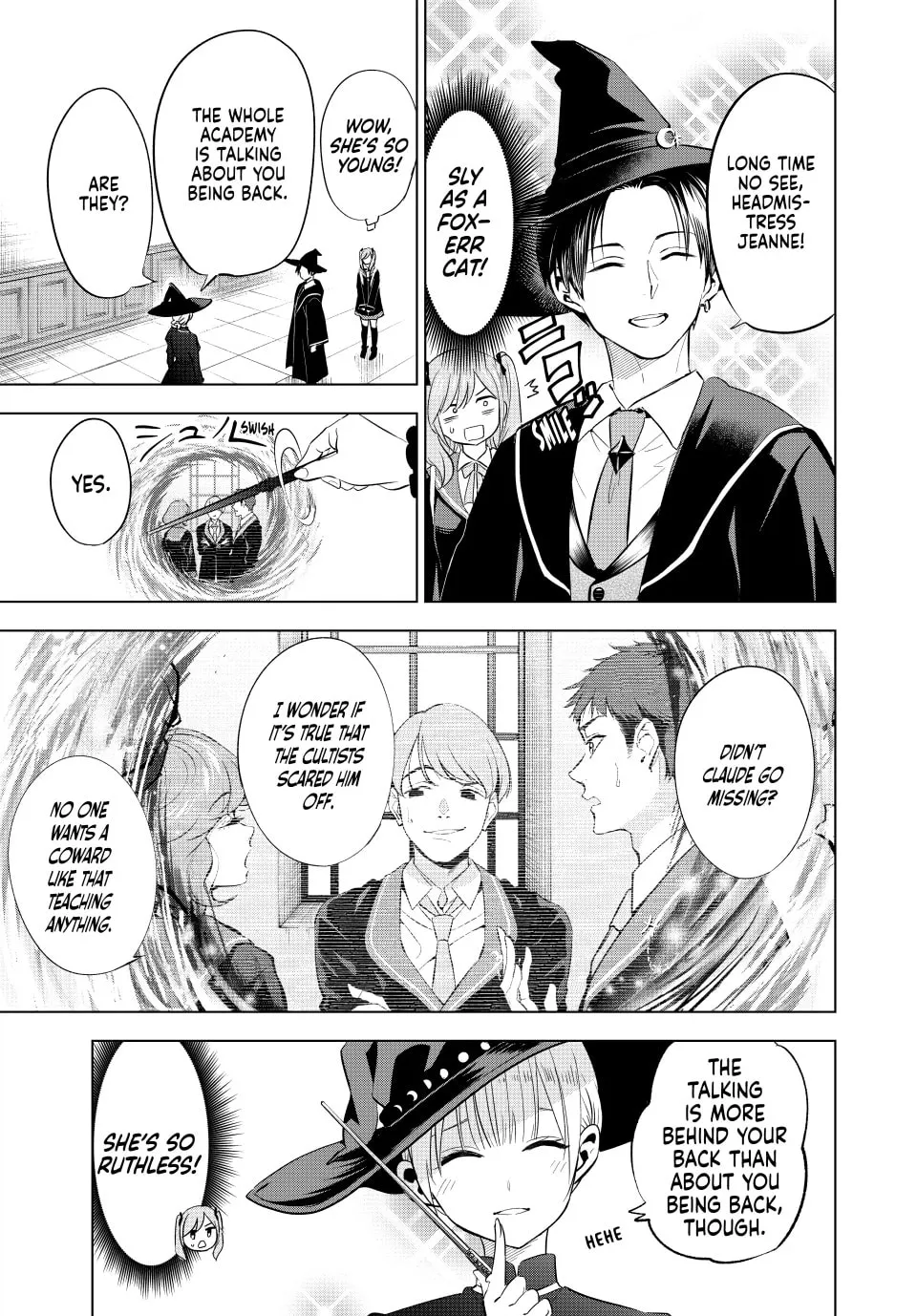 The Classroom of a Black Cat and a Witch Chapter 4 page 8 - 