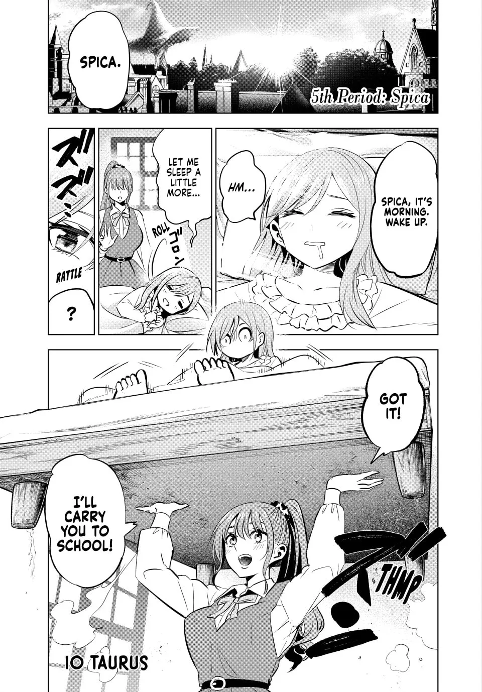 The Classroom of a Black Cat and a Witch Chapter 5 page 1 - 