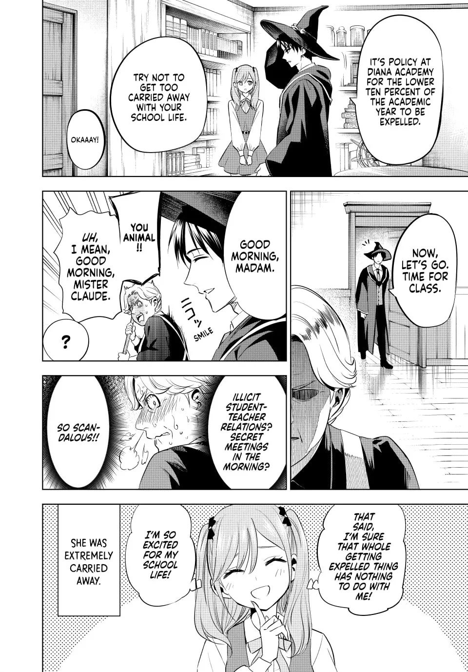 The Classroom of a Black Cat and a Witch Chapter 5 page 8 - 