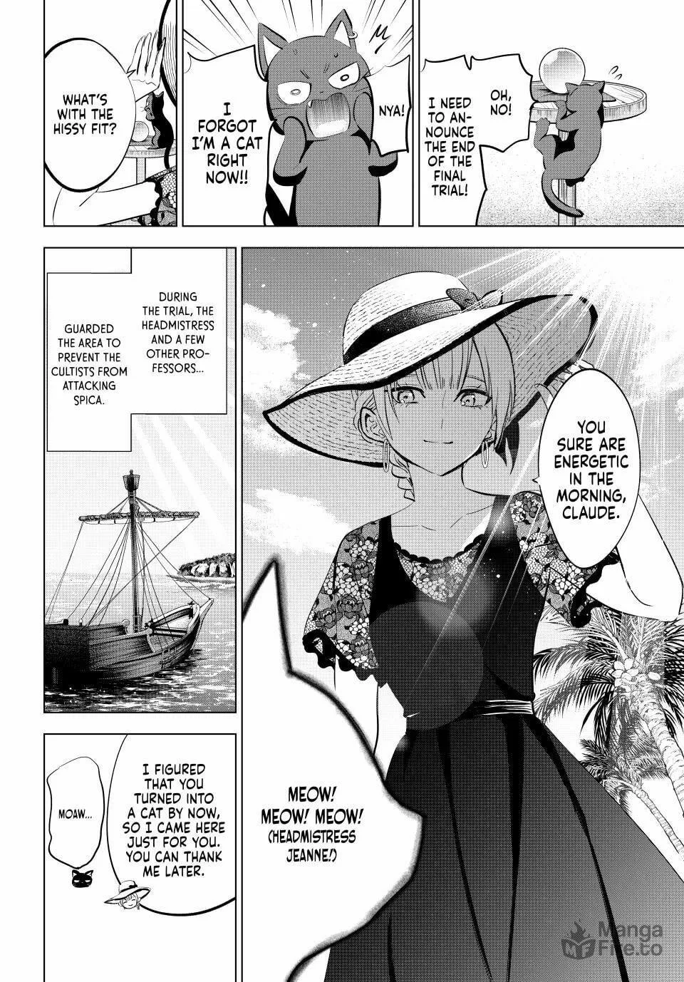 The Classroom of a Black Cat and a Witch Chapter 57 page 12 - 