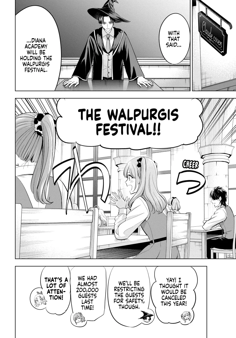 The Classroom of a Black Cat and a Witch Chapter 86 page 4 - 