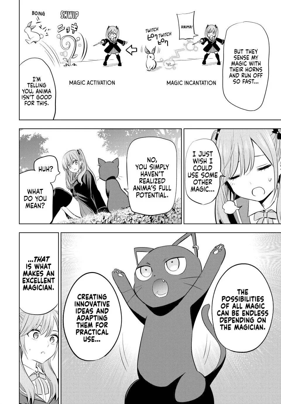 The Classroom of a Black Cat and a Witch Chapter 9 page 4 - 