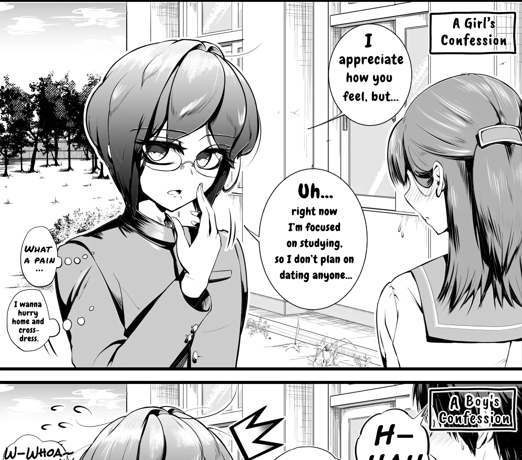 The Complicated Love Life of a Cross-Dressing Boy Chapter 1 page 1 - 