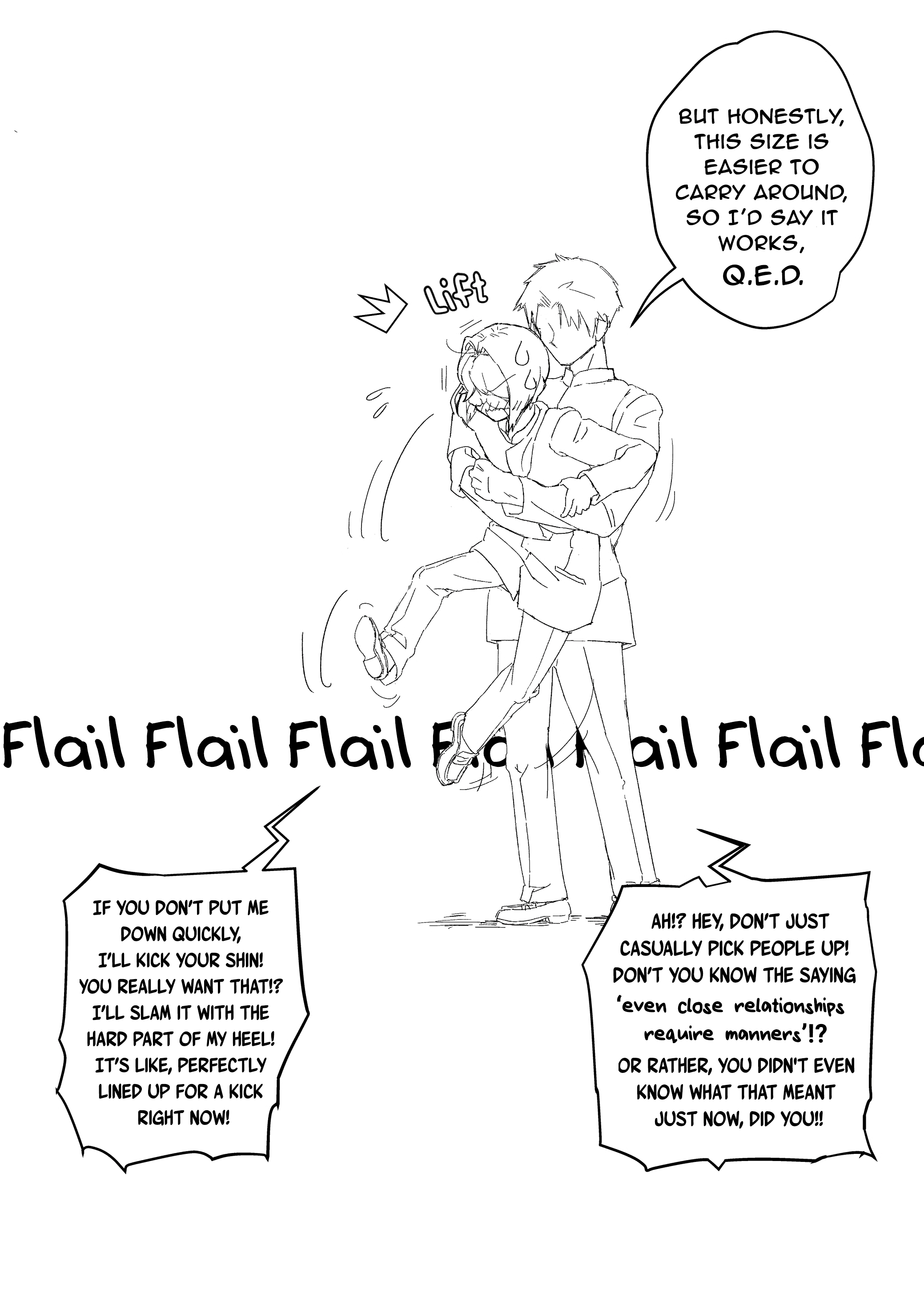 The Complicated Love Life of a Cross-Dressing Boy Chapter 4.5 page 6 - 