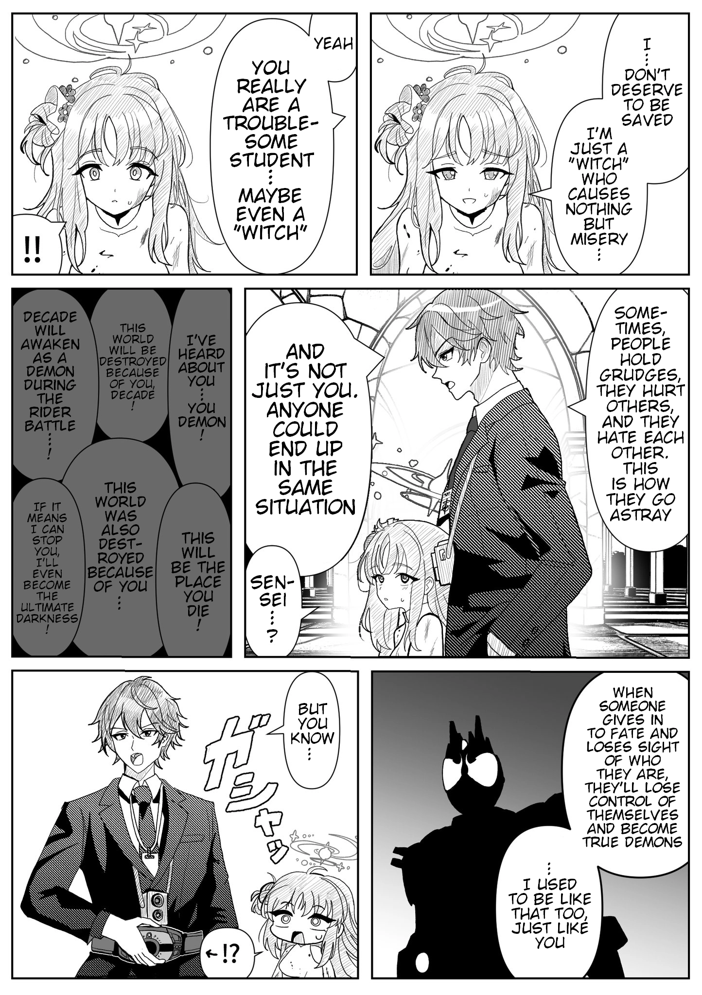 The concept of Tsukasa Kadoya-sensei