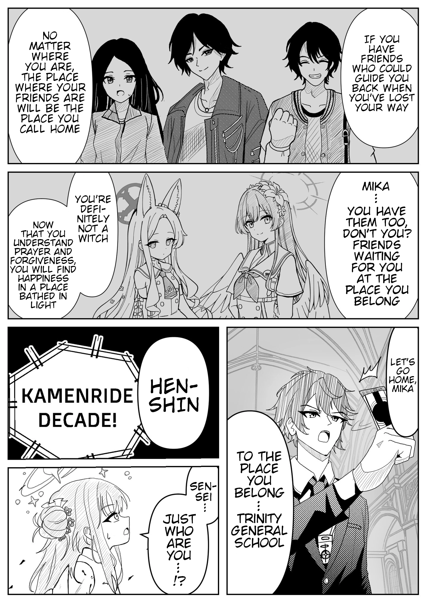 The concept of Tsukasa Kadoya-sensei