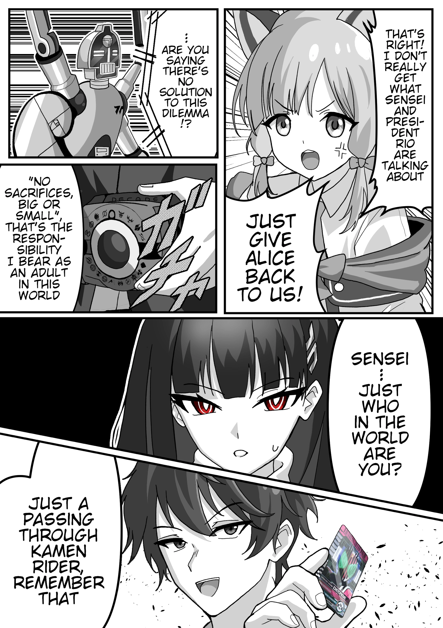 The concept of Tsukasa Kadoya-sensei