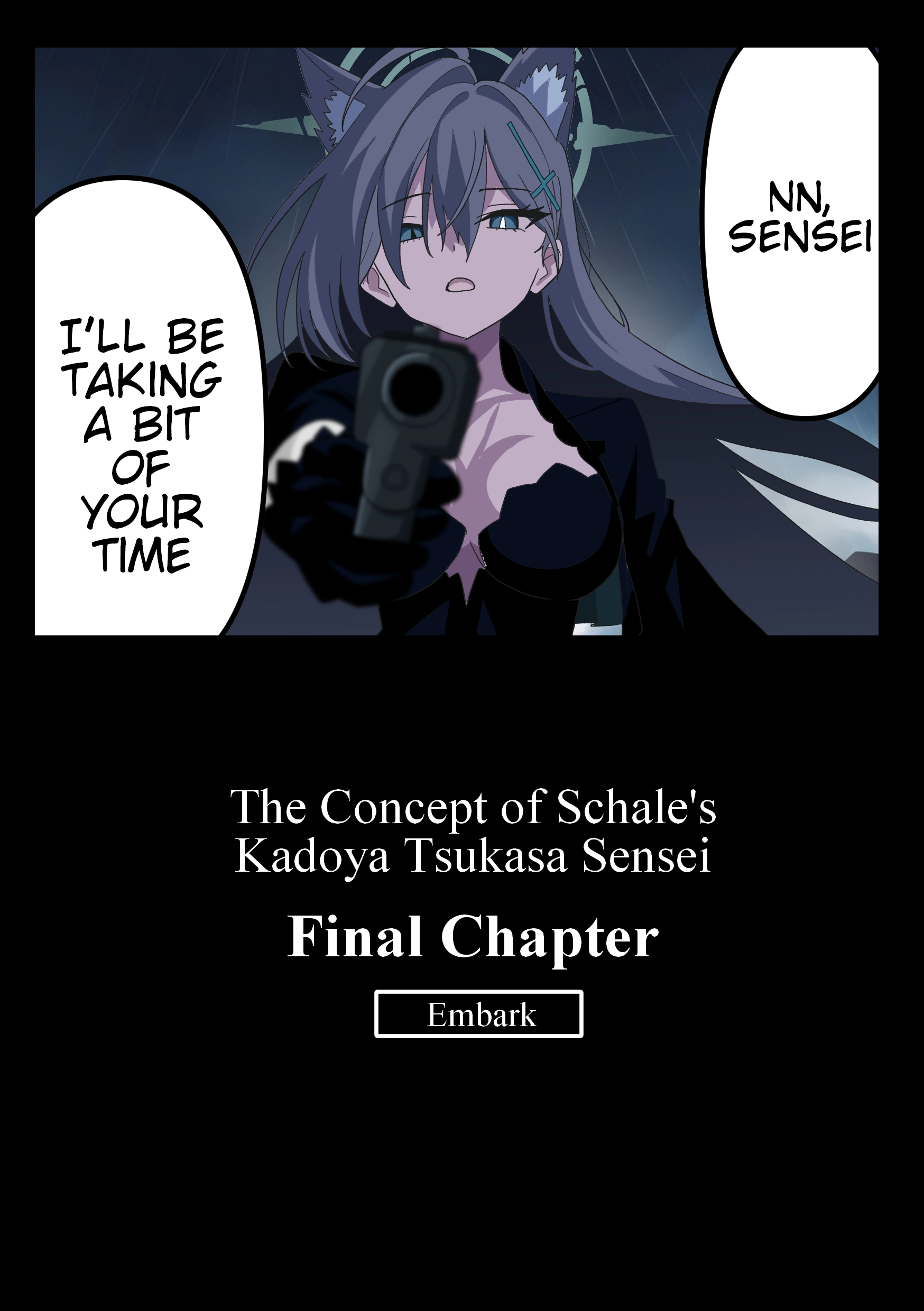 The concept of Tsukasa Kadoya-sensei
