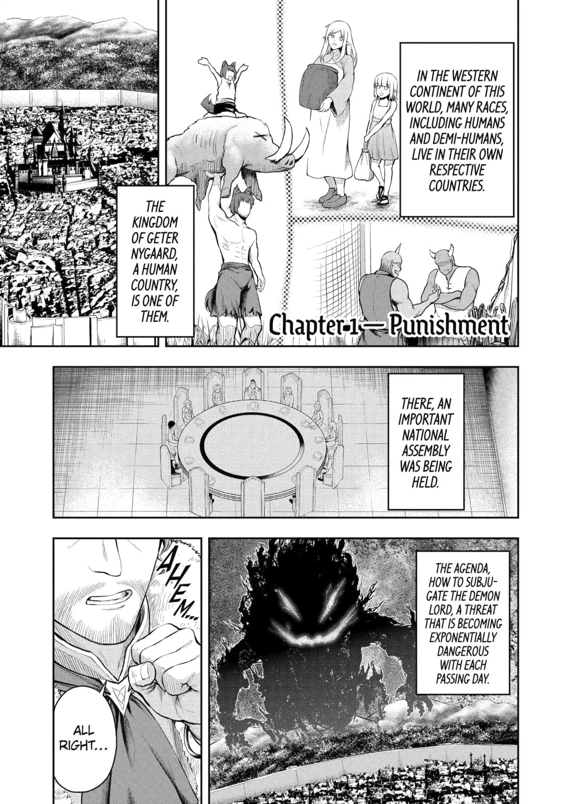 The Corrupt Guildmaster Is Beloved by the Banished Chapter 1.1 page 1 - 