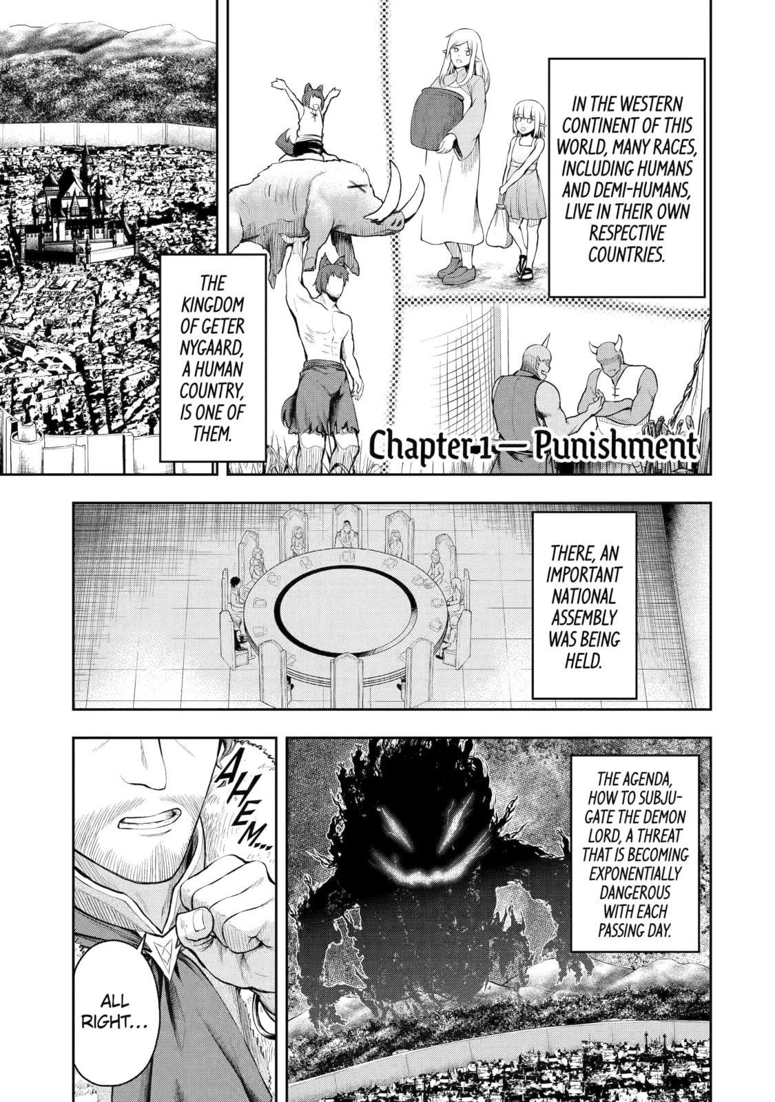 The Corrupt Guildmaster Is Beloved by the Banished Chapter 1 page 1 - 