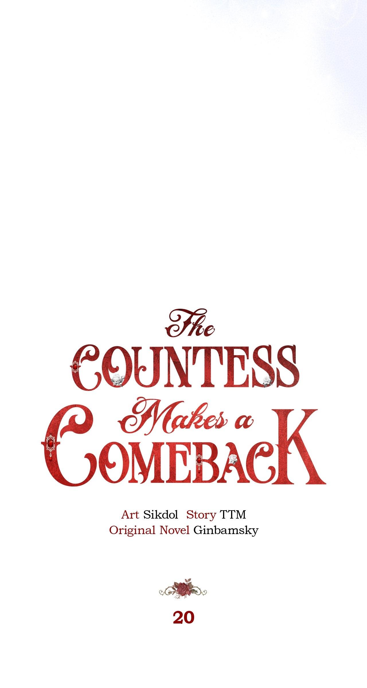 The Countess Makes a Comeback Chapter 20 page 16 - 