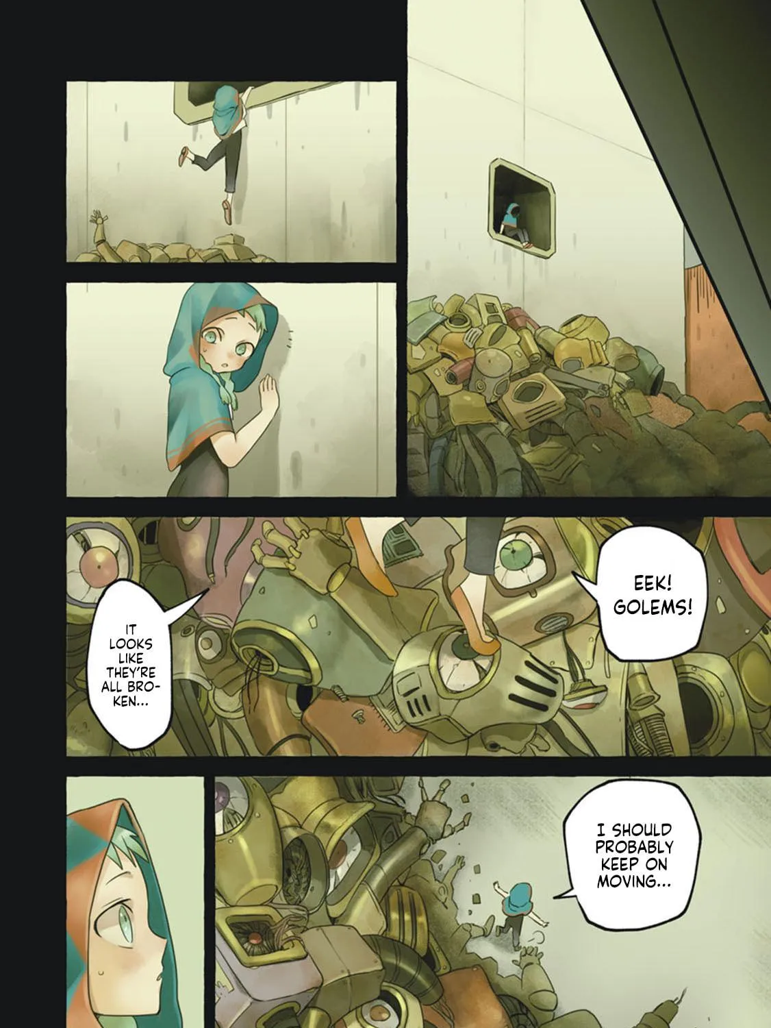 The Country Without Humans Chapter 1 page 9 - 