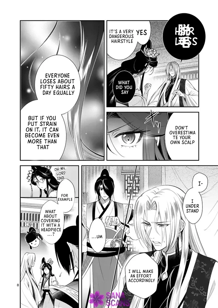 The Courtyard Hairdresser Lives Beside the Moon Chapter 8 page 8 - 