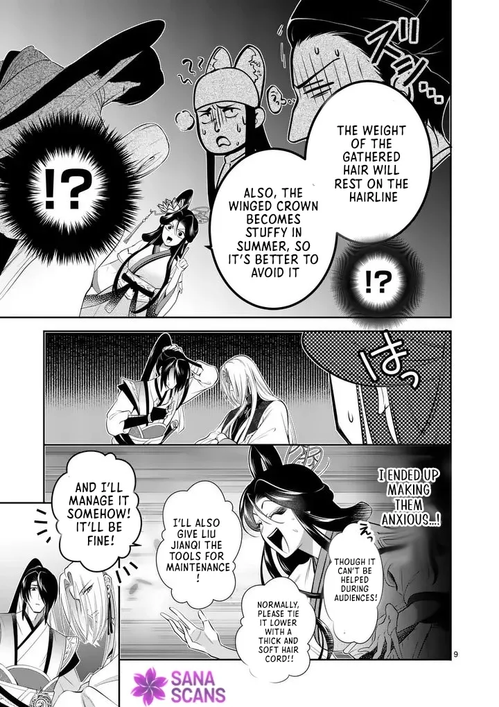 The Courtyard Hairdresser Lives Beside the Moon Chapter 8 page 9 - 