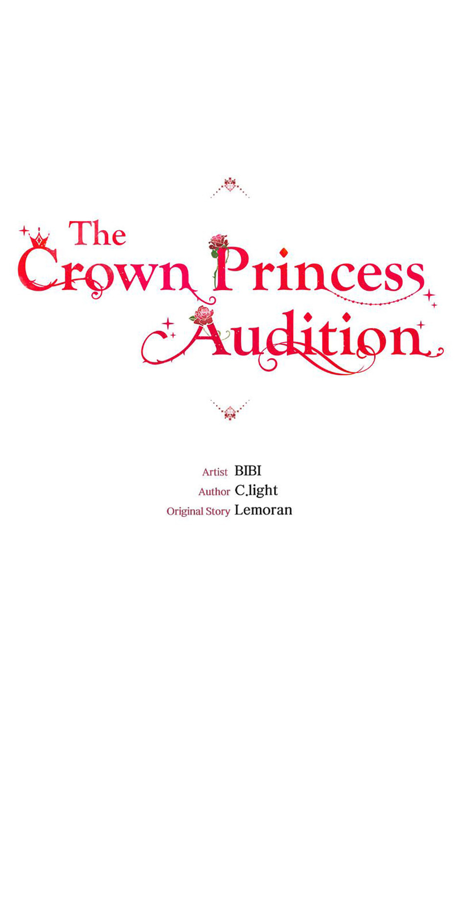 The Crown Princess Audition Chapter 97 page 1 - 