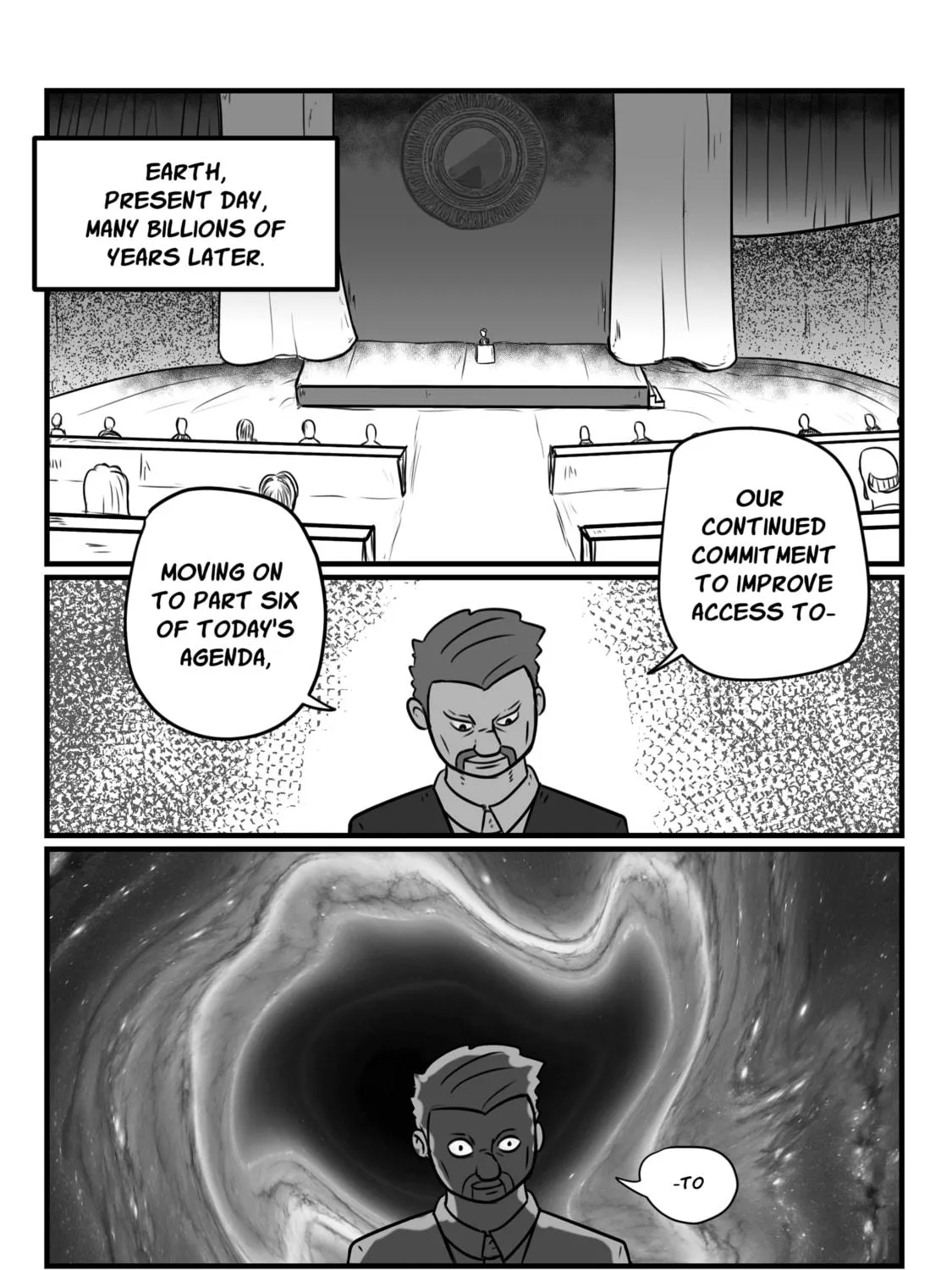 The Crushing Weight Of This Universe Chapter 1 page 9 - 
