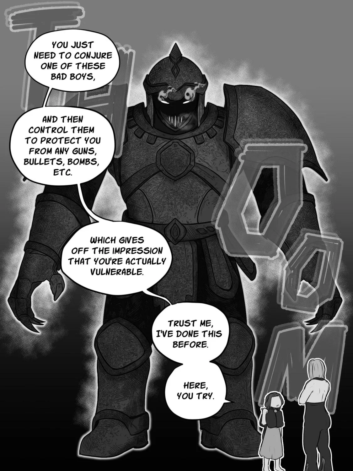 The Crushing Weight Of This Universe Chapter 12.1 page 11 - 