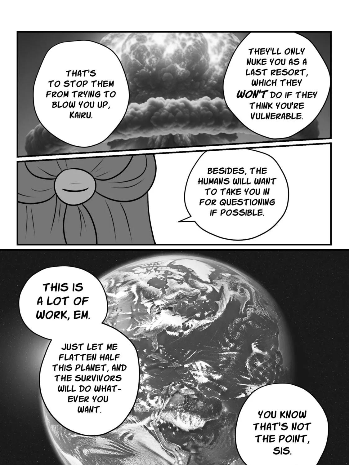 The Crushing Weight Of This Universe Chapter 12.1 page 5 - 