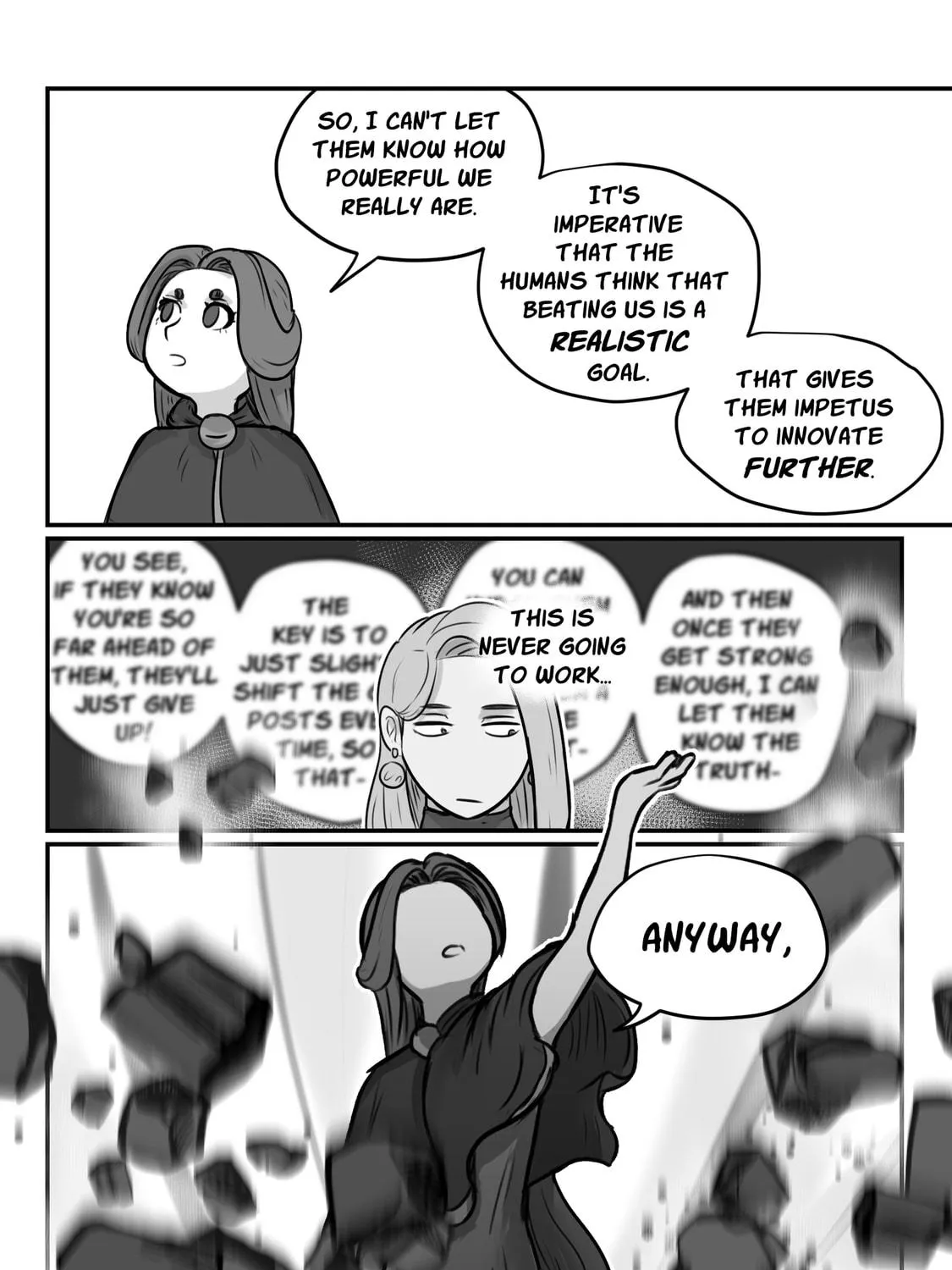The Crushing Weight Of This Universe Chapter 12.1 page 9 - 