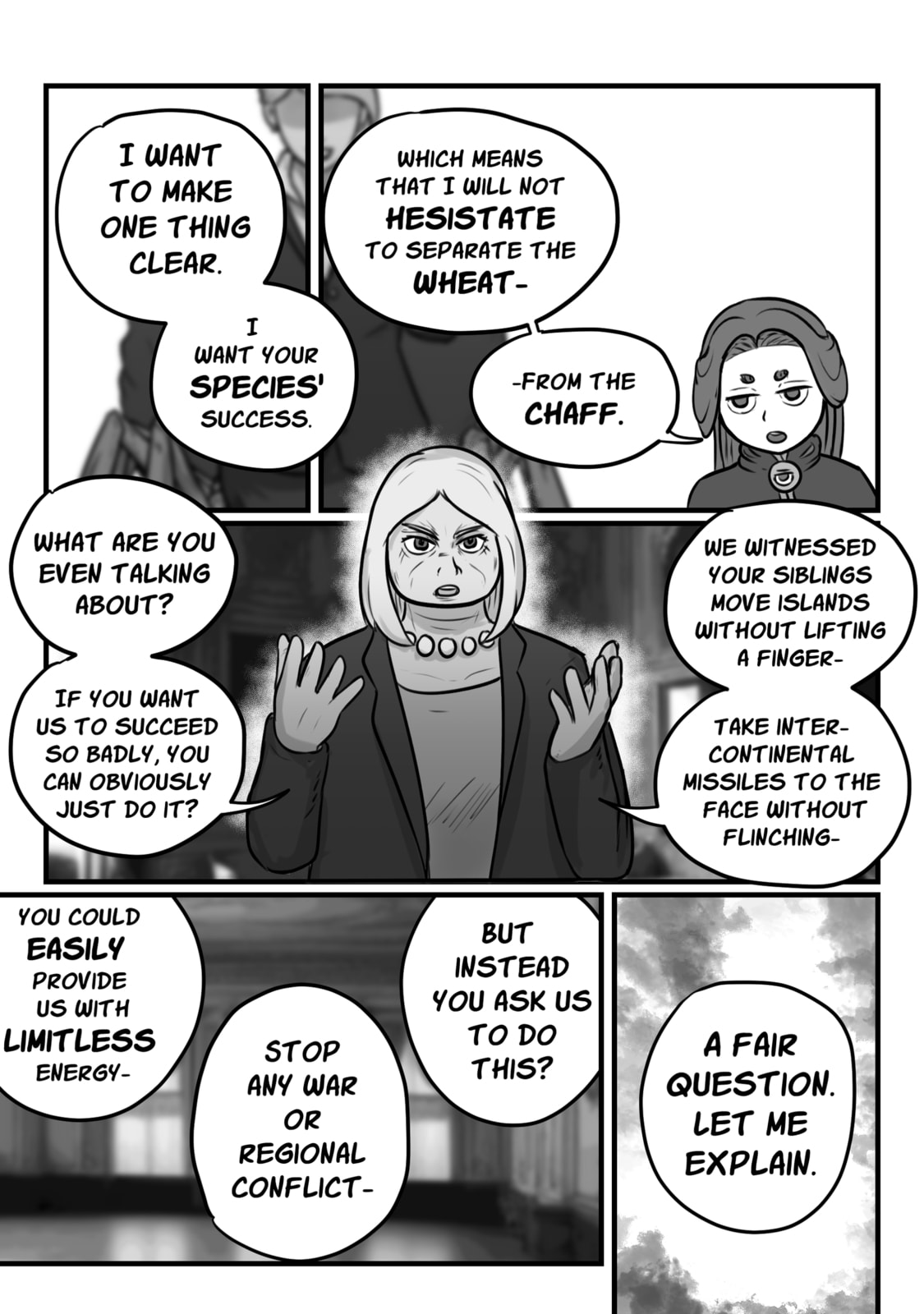 The Crushing Weight Of This Universe Chapter 2.1 page 12 - 