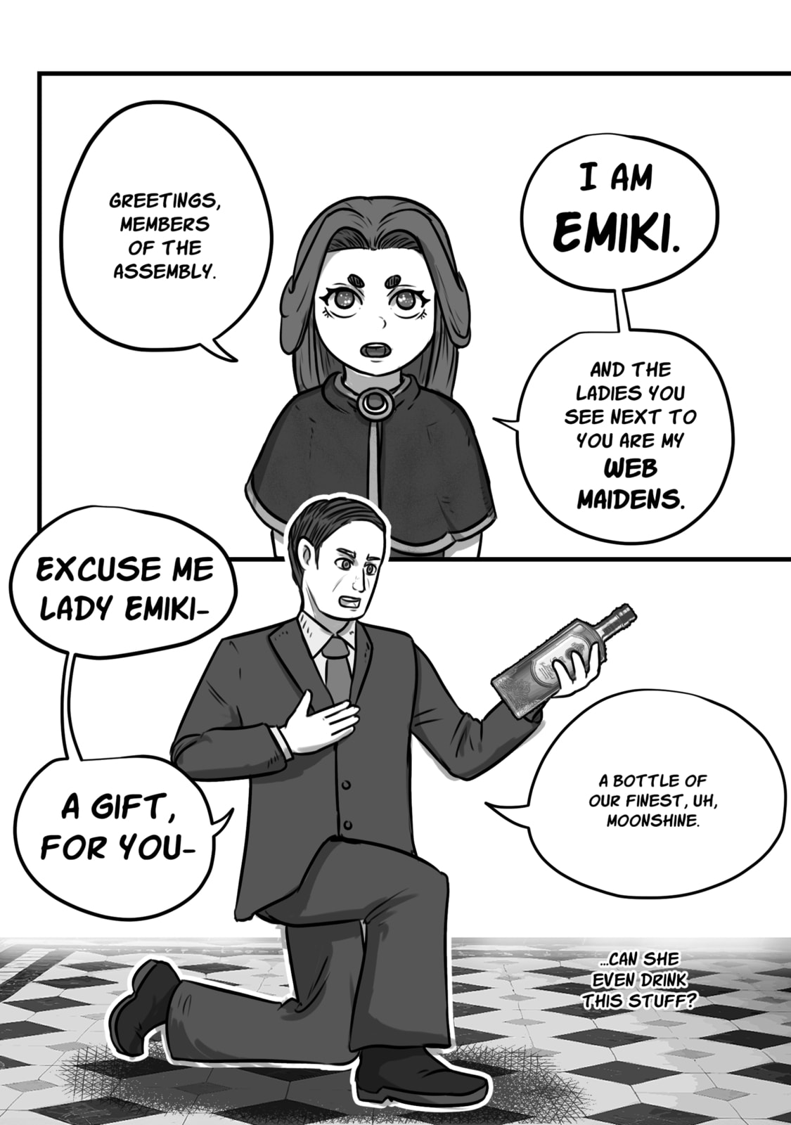 The Crushing Weight Of This Universe Chapter 2.1 page 4 - 