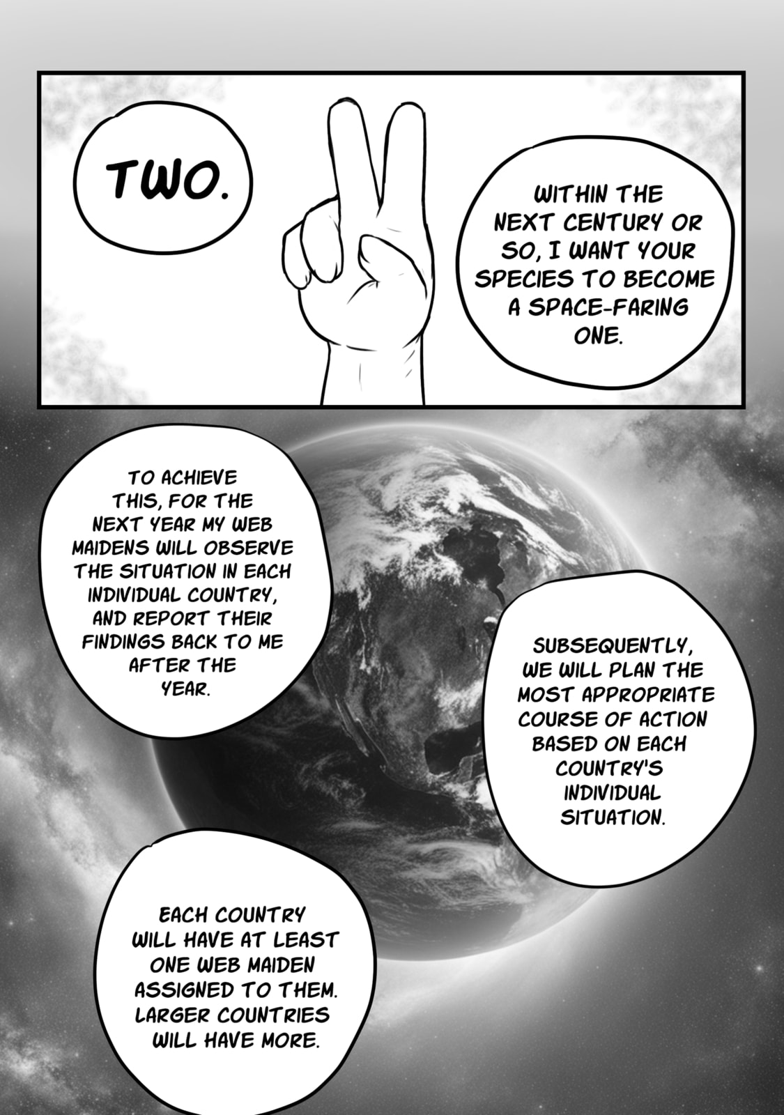The Crushing Weight Of This Universe Chapter 2.1 page 7 - 