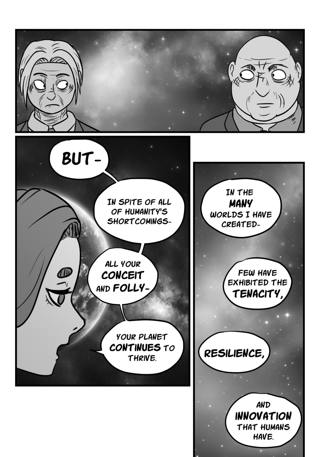 The Crushing Weight Of This Universe Chapter 2.2 page 16 - 