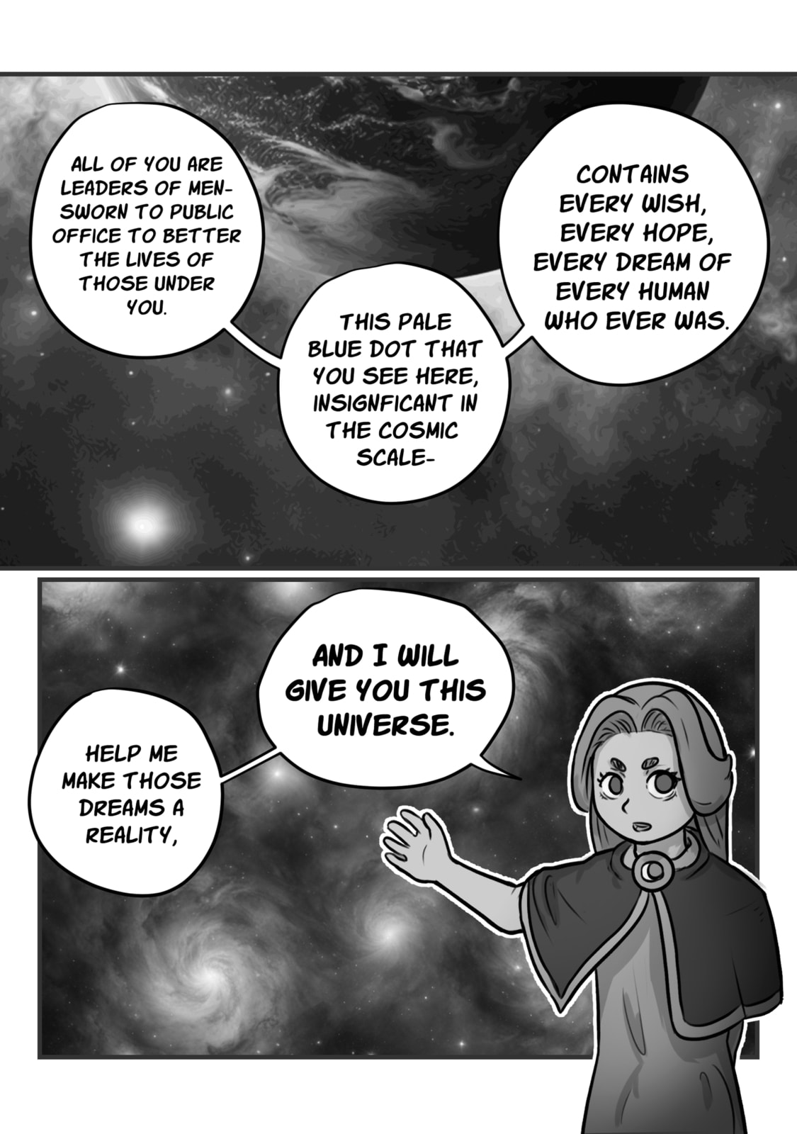 The Crushing Weight Of This Universe Chapter 2.2 page 18 - 