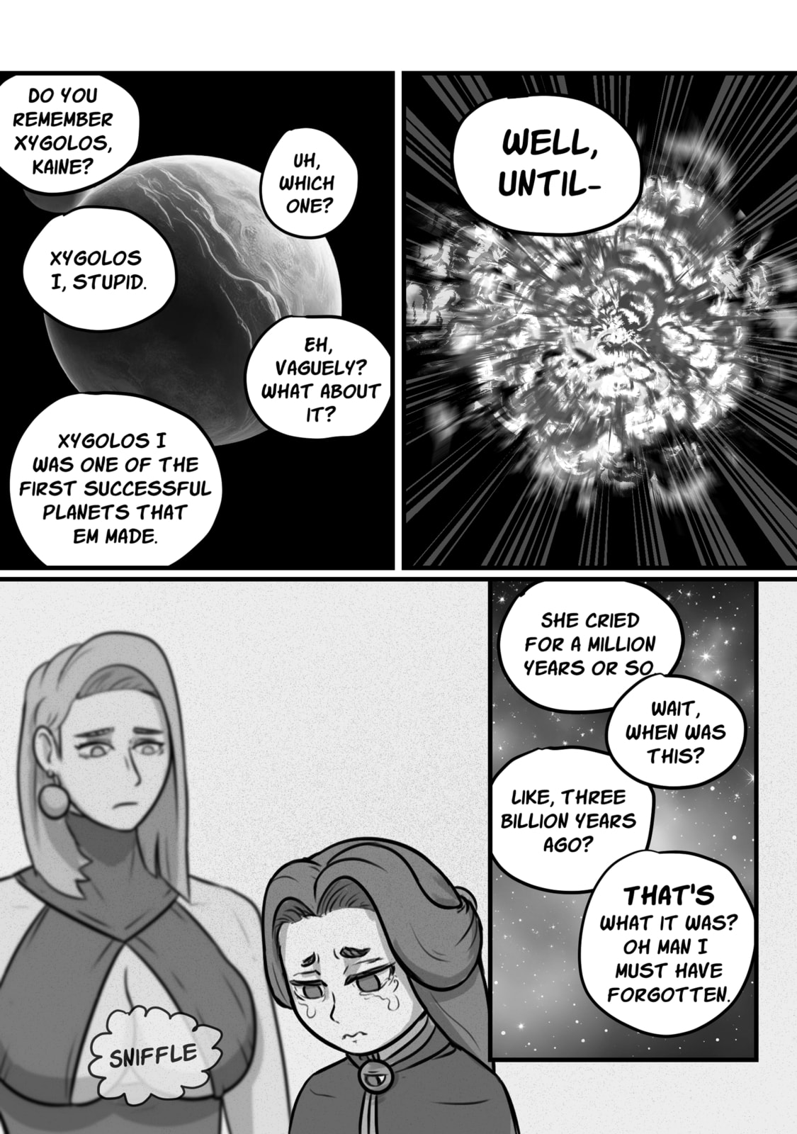 The Crushing Weight Of This Universe Chapter 2.2 page 5 - 