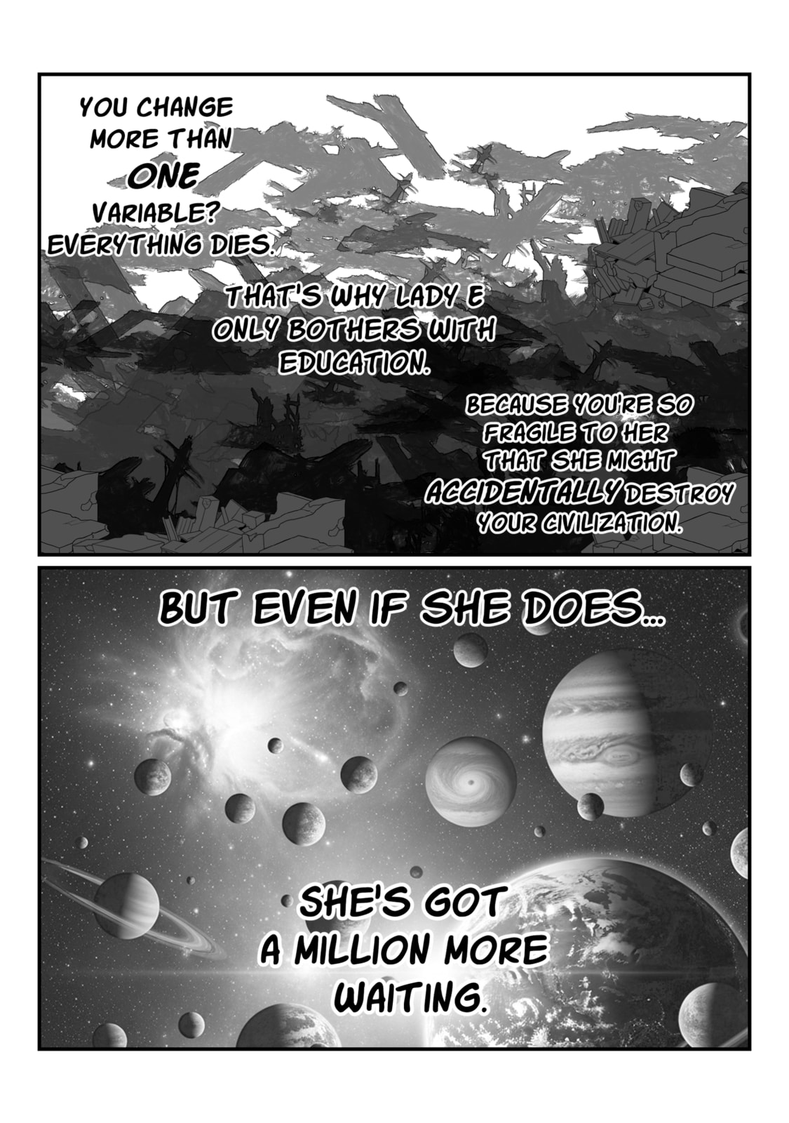 The Crushing Weight Of This Universe Chapter 2.7 page 4 - 