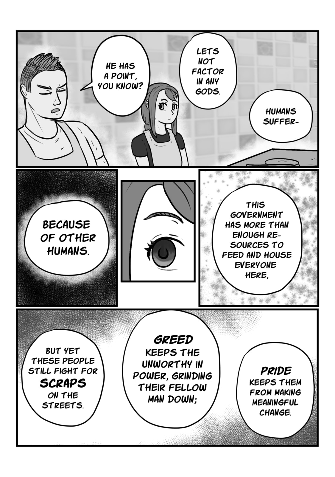 The Crushing Weight Of This Universe Chapter 2.8 page 17 - 