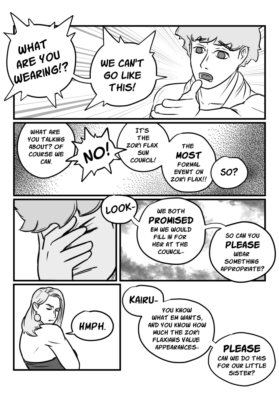 The Crushing Weight Of This Universe Chapter 3.1 page 3 - 