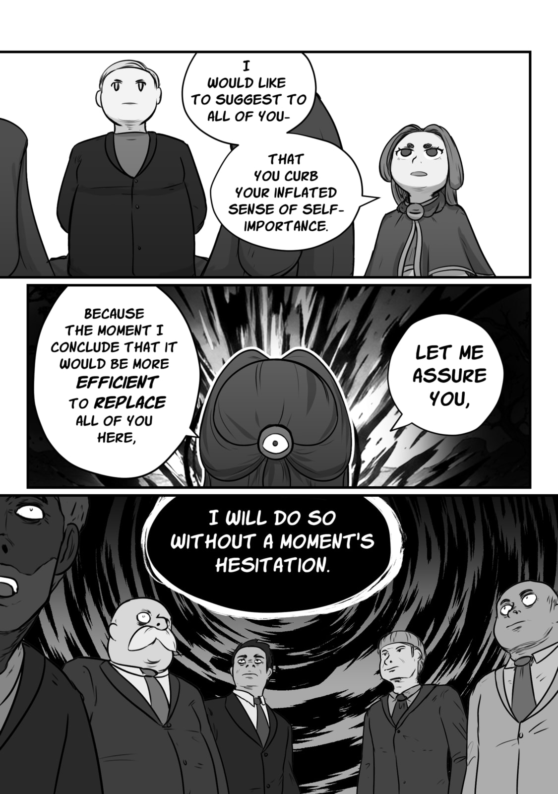 The Crushing Weight Of This Universe Chapter 3.2 page 11 - 