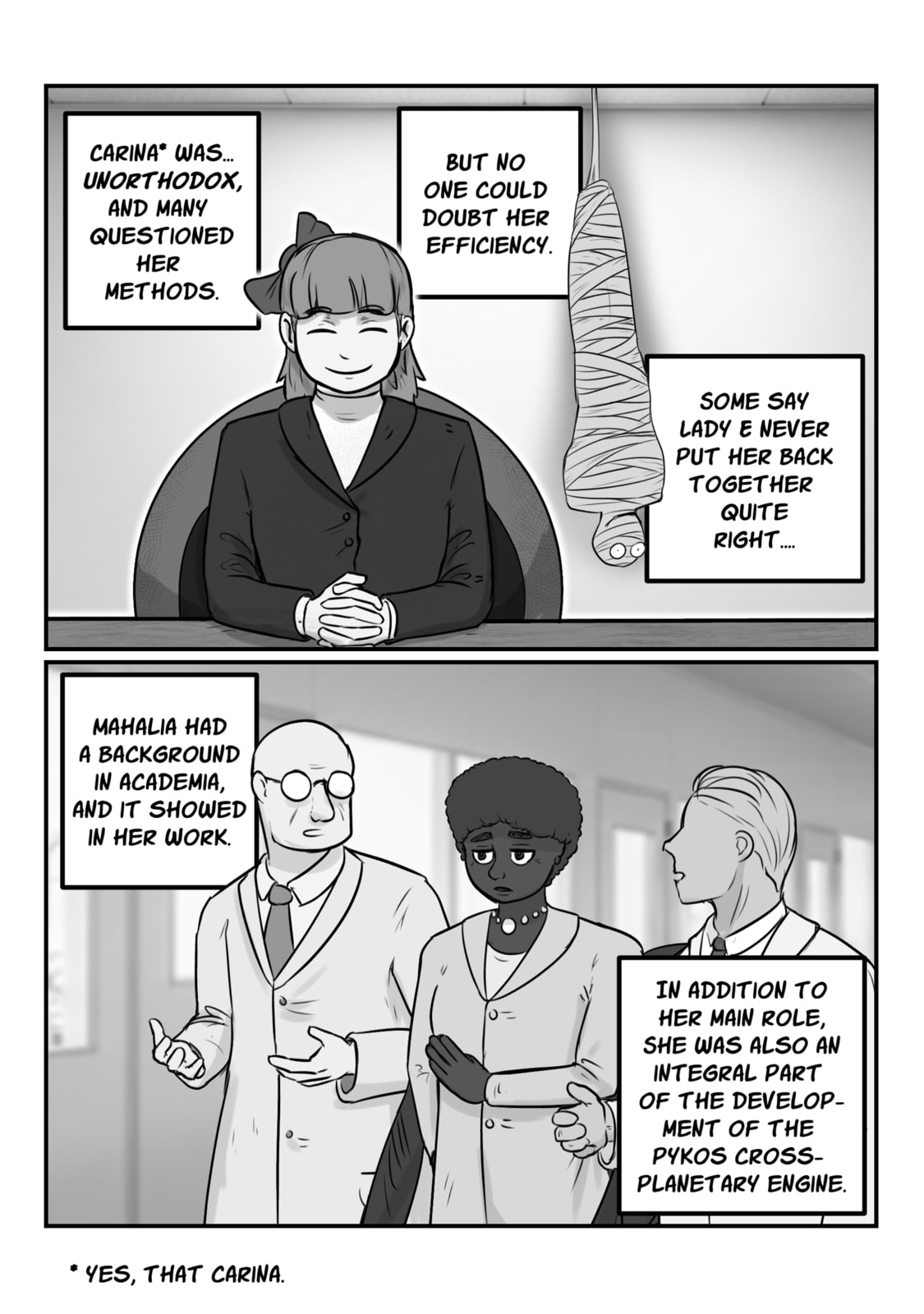 The Crushing Weight Of This Universe Chapter 3.2 page 14 - 