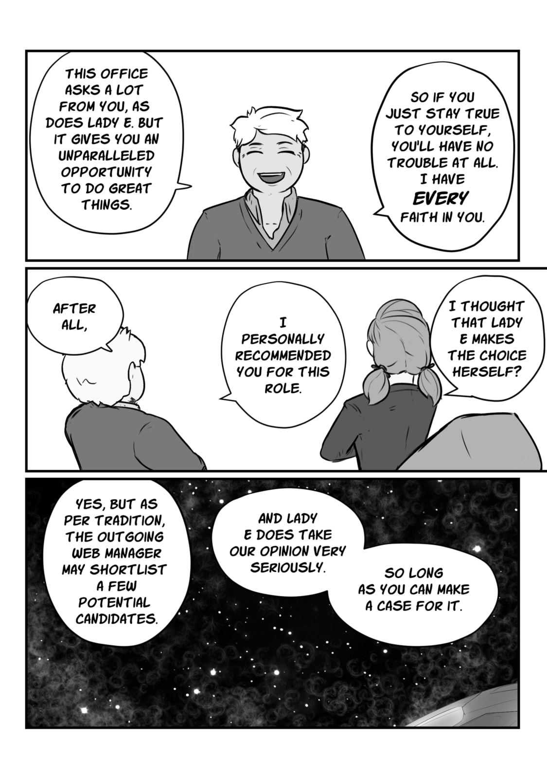 The Crushing Weight Of This Universe Chapter 3.2 page 15 - 