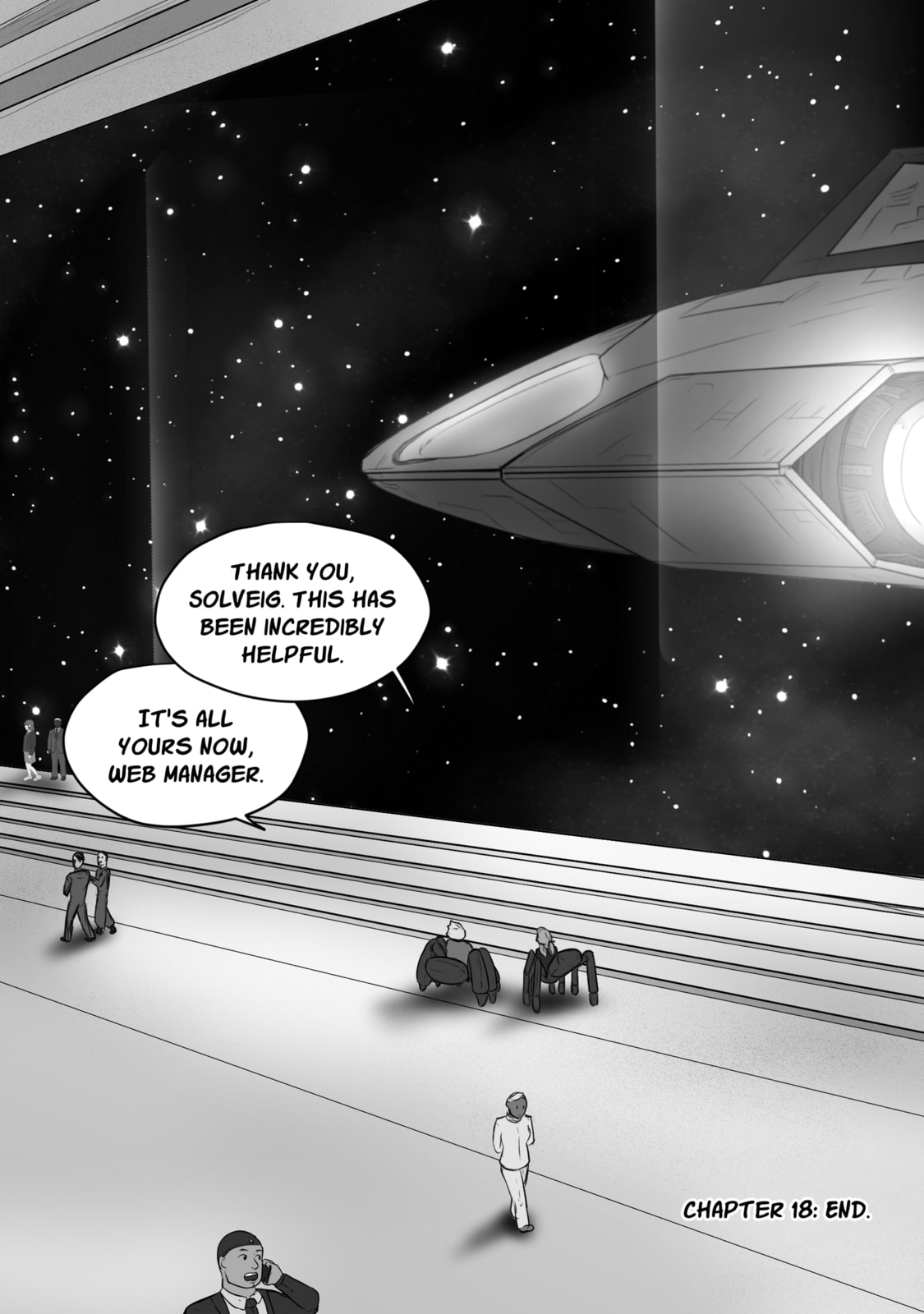 The Crushing Weight Of This Universe Chapter 3.2 page 16 - 