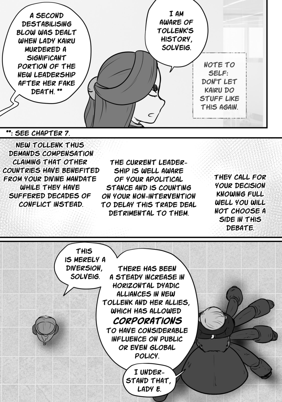 The Crushing Weight Of This Universe Chapter 3.2 page 4 - 