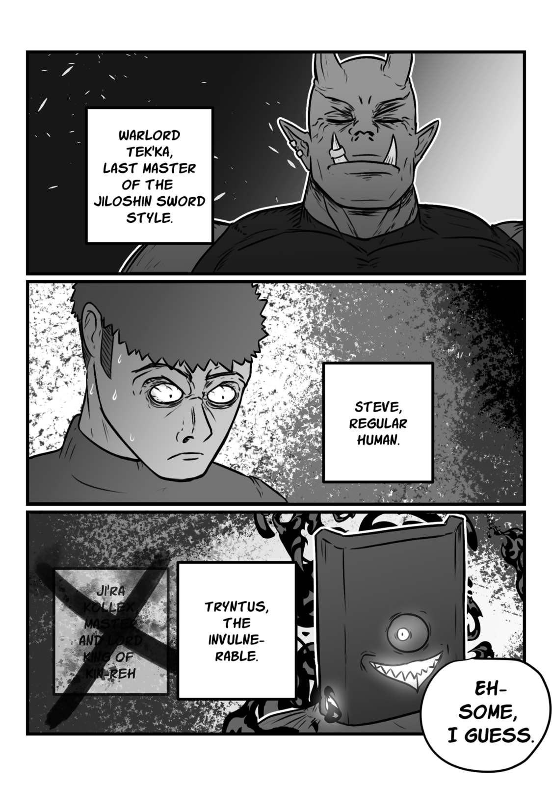 The Crushing Weight Of This Universe Chapter 3.4 page 11 - 