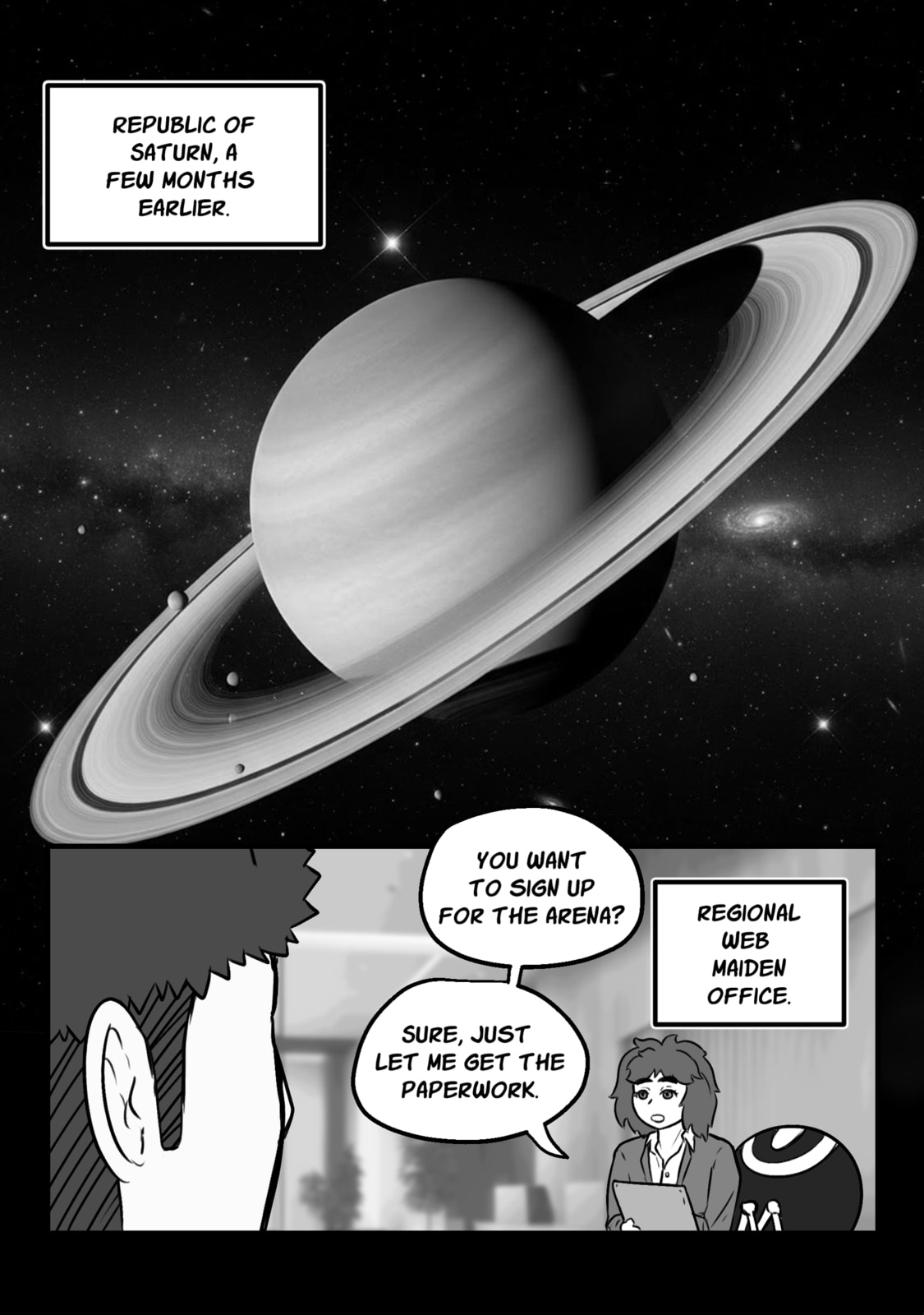 The Crushing Weight Of This Universe Chapter 3.4 page 13 - 